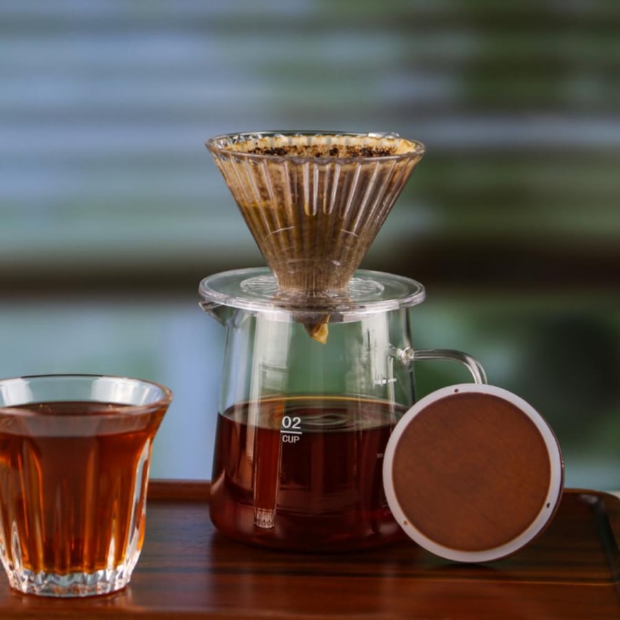 قمع كريستال اكسبرت V60 مقاس 01 | XPERt Crystal Dripper