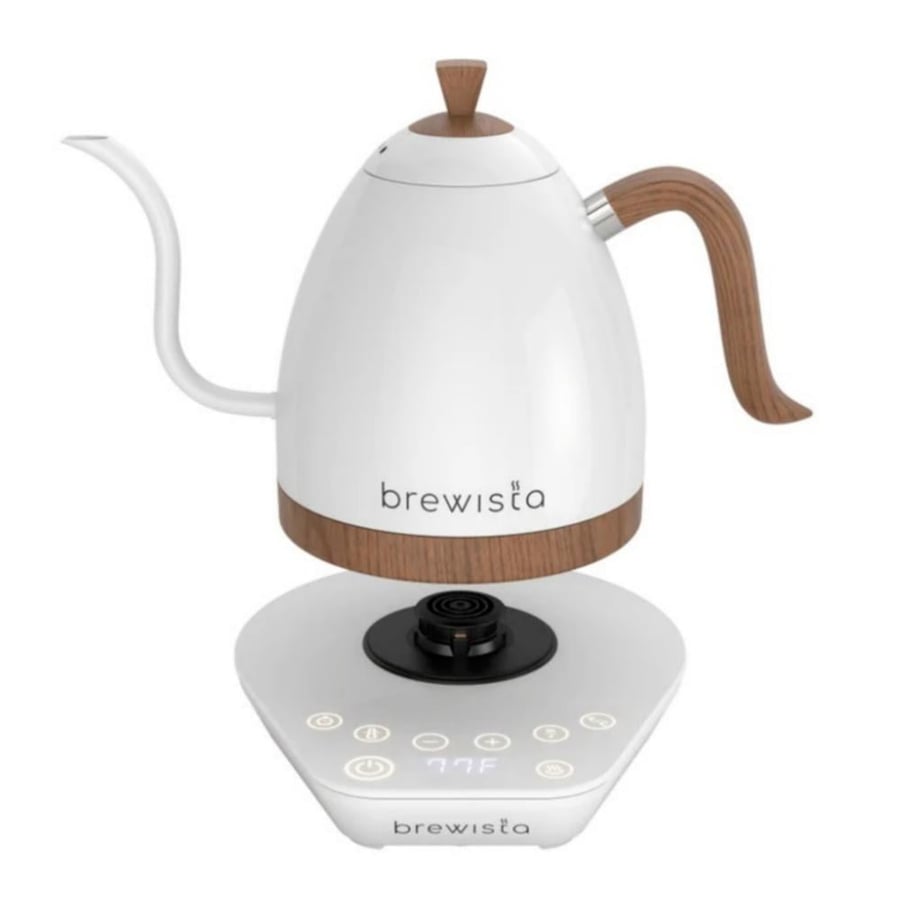 غلاية برويستا الكهربائية 600 مل , أبيض | Brewsita Artisan Electric Kettle