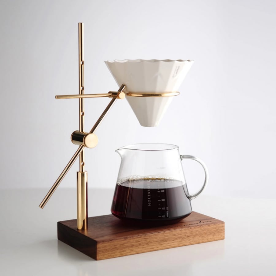 مجموعة تقطير هولزكلوتز الذهبي 02 | HOLZKLOTZ Line dripstand Gold Full Set 02