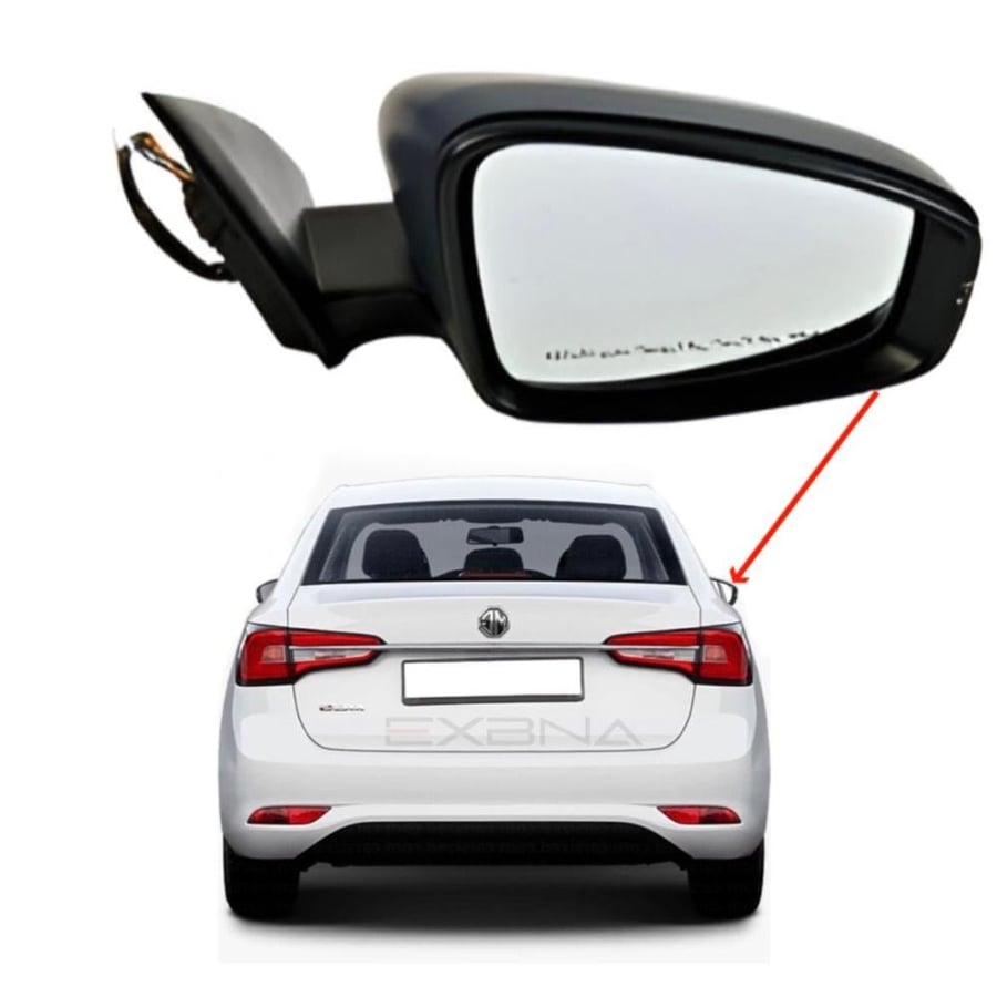 MG5 right side mirror, black, replica