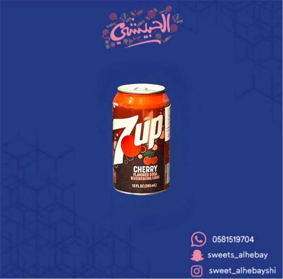 سفن اب نكهة كرز ( 355 مل )
