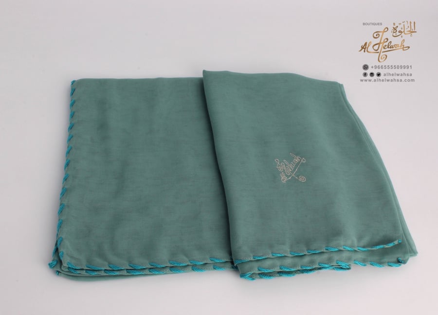 Sheyla/scarf for urinal clip, double manual, 2m x 55 cm