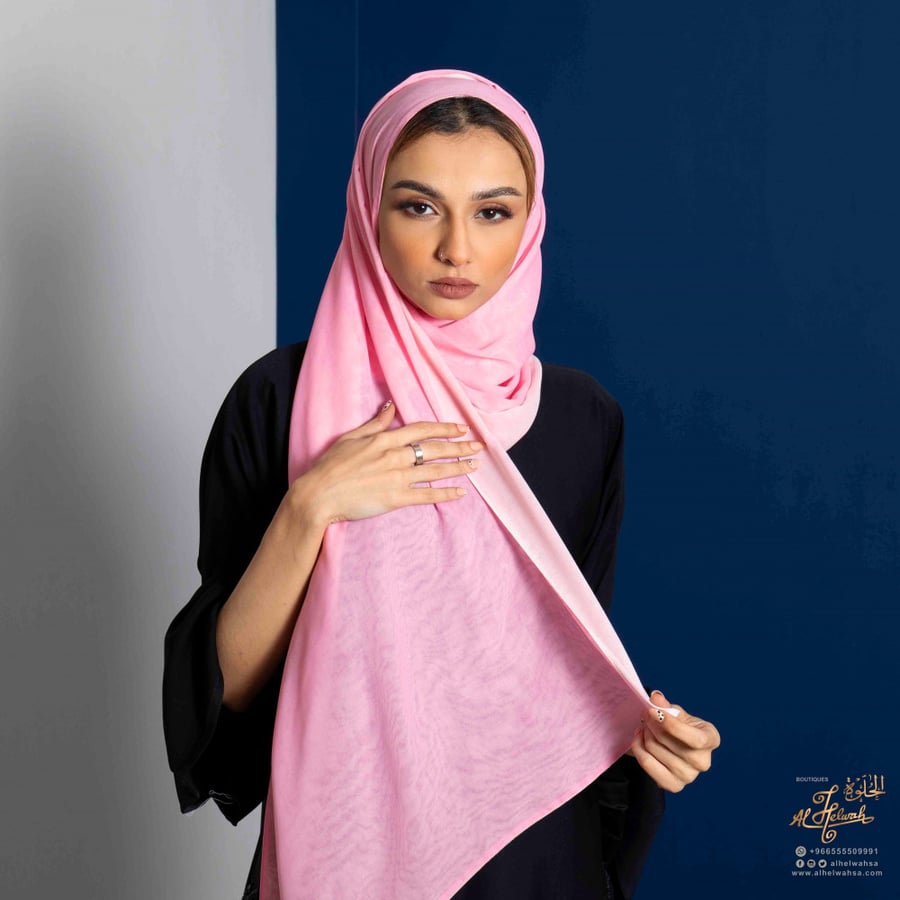 شيل - حجابات بوال ياباني سادة دبل فيس