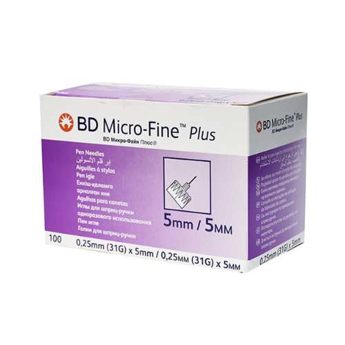 ابر قلم الأنسولين بي دي 31ج 5مم BD Micro Fine