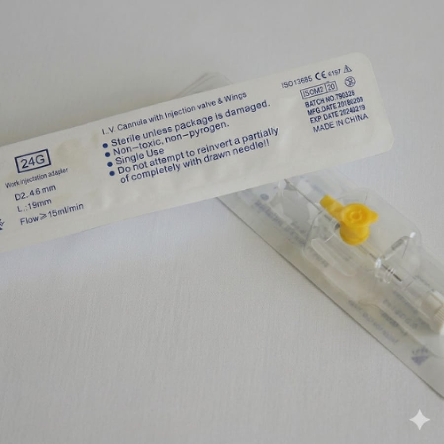 Butterfly IV Cannula