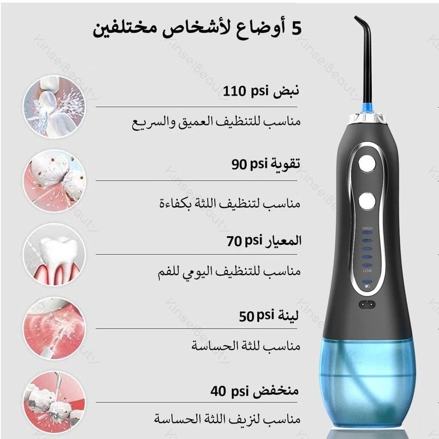 خيط الأسنان المائي