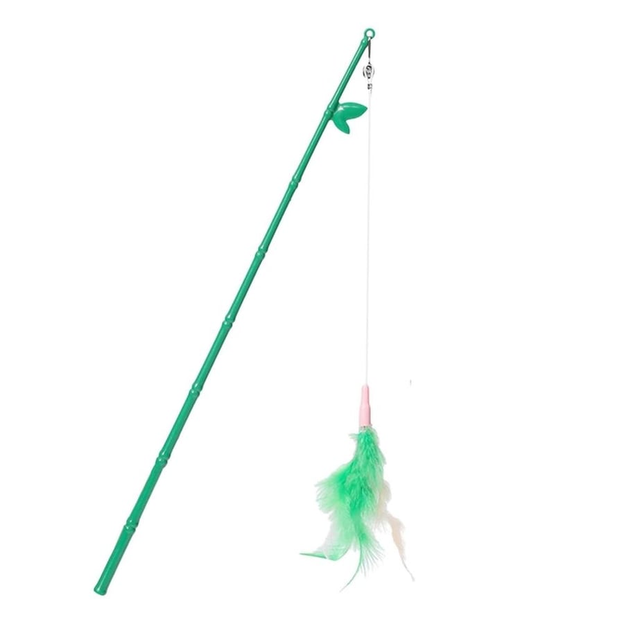 Cat fishing game green 44 cm
