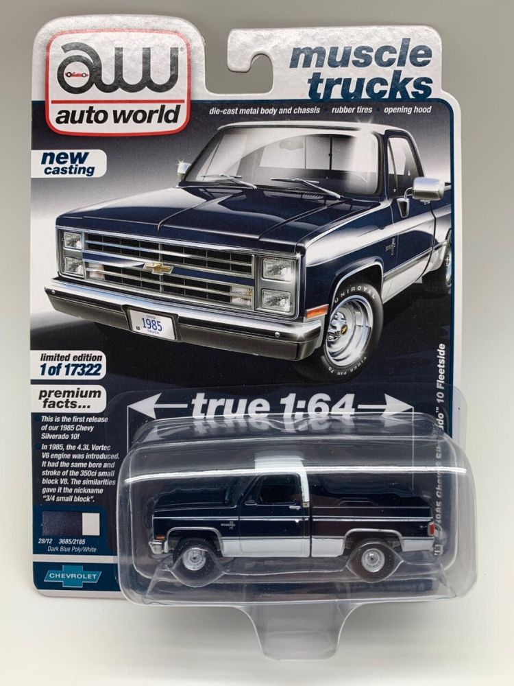 1:64 Auto world Chevrolet silverado R10 1985