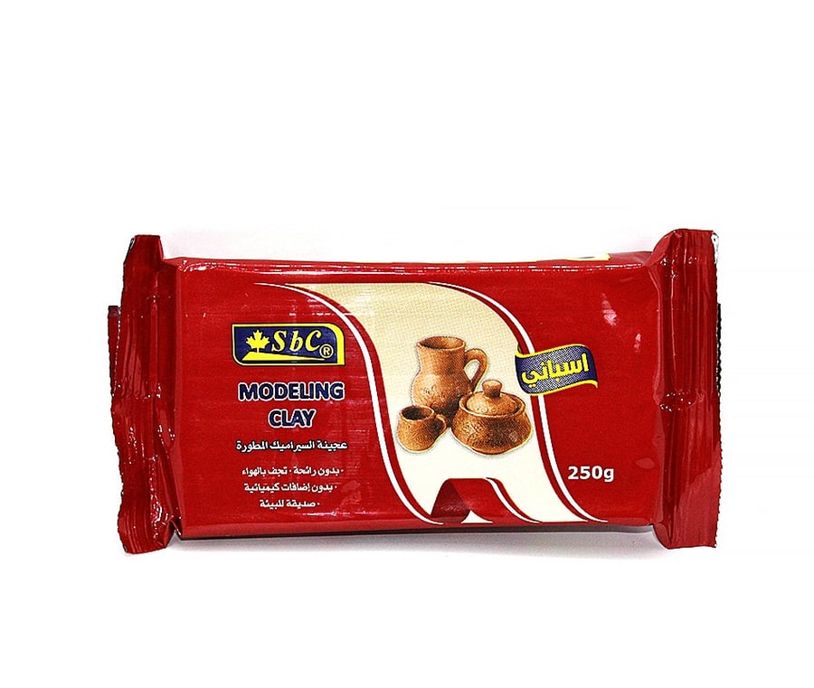 عجينة سيراميك اسباني 250جرام بني (SBC)