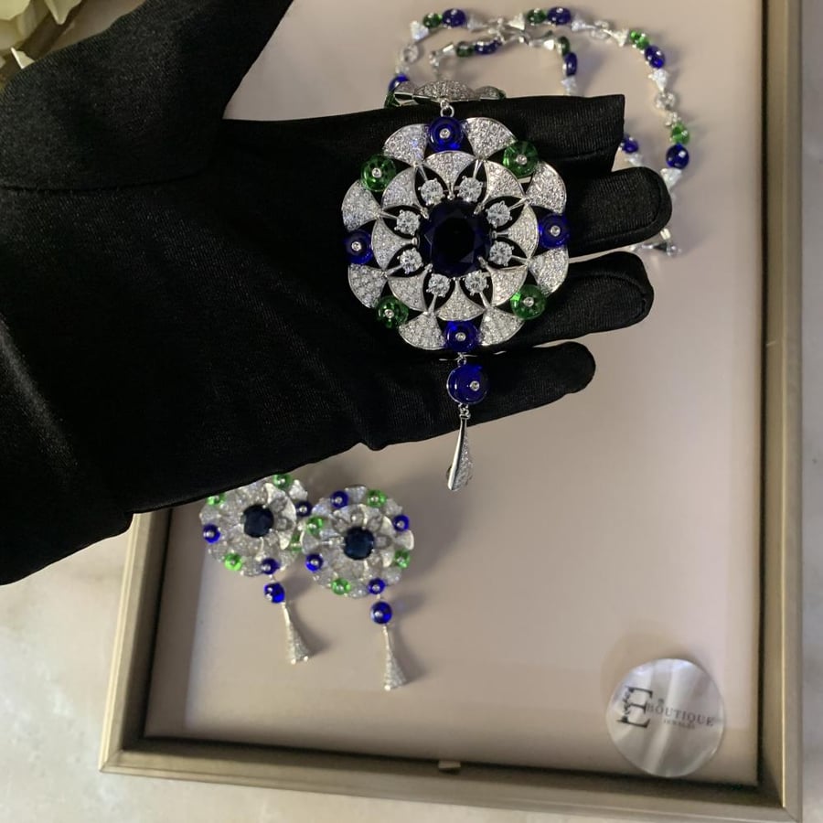 Colorful luxury set