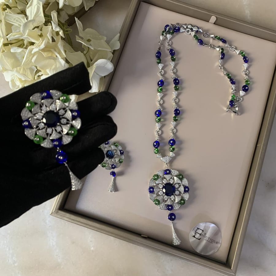 Colorful luxury set
