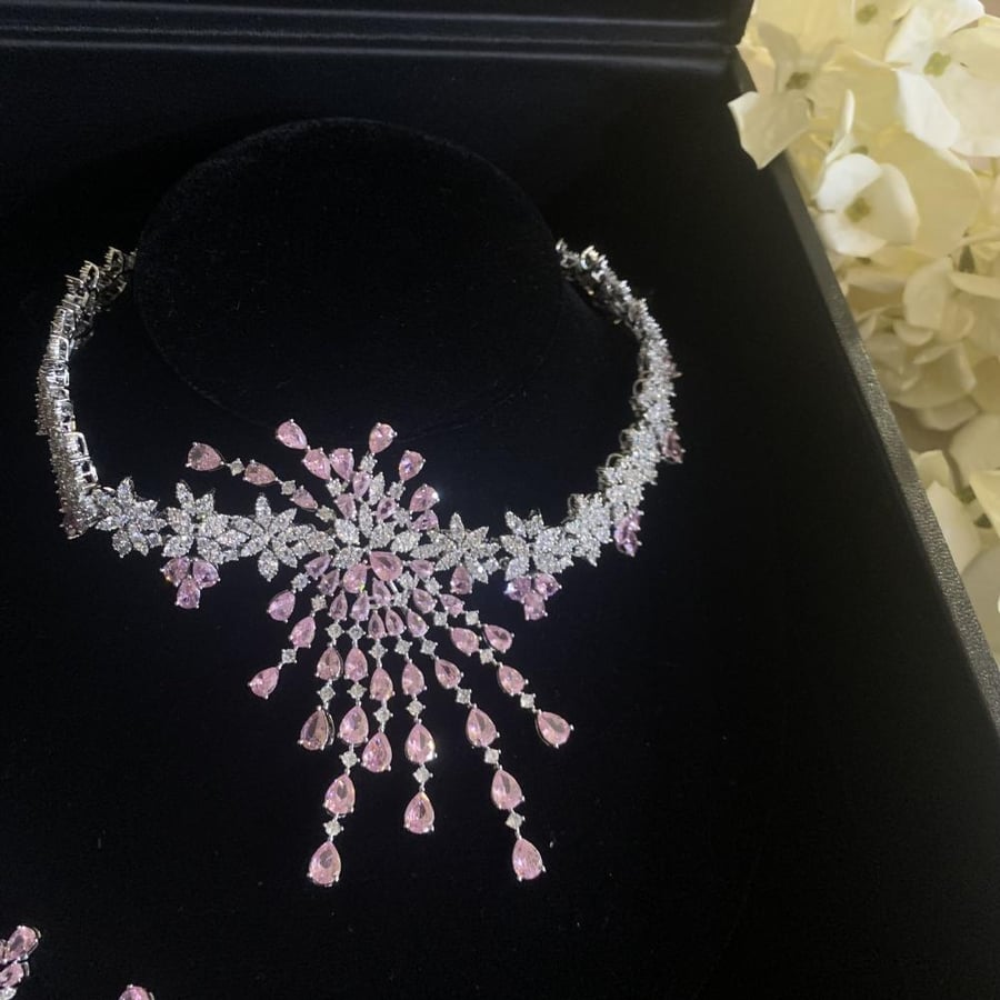 Pink luxury set