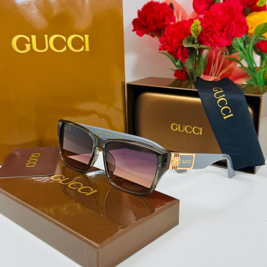 Luxury men's Gucci sunglasses