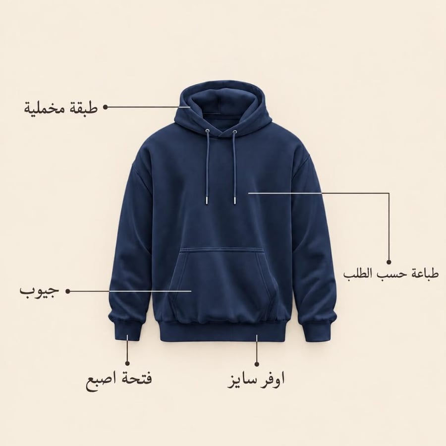 تصميم بلوفر للكبار على حسب الطلب