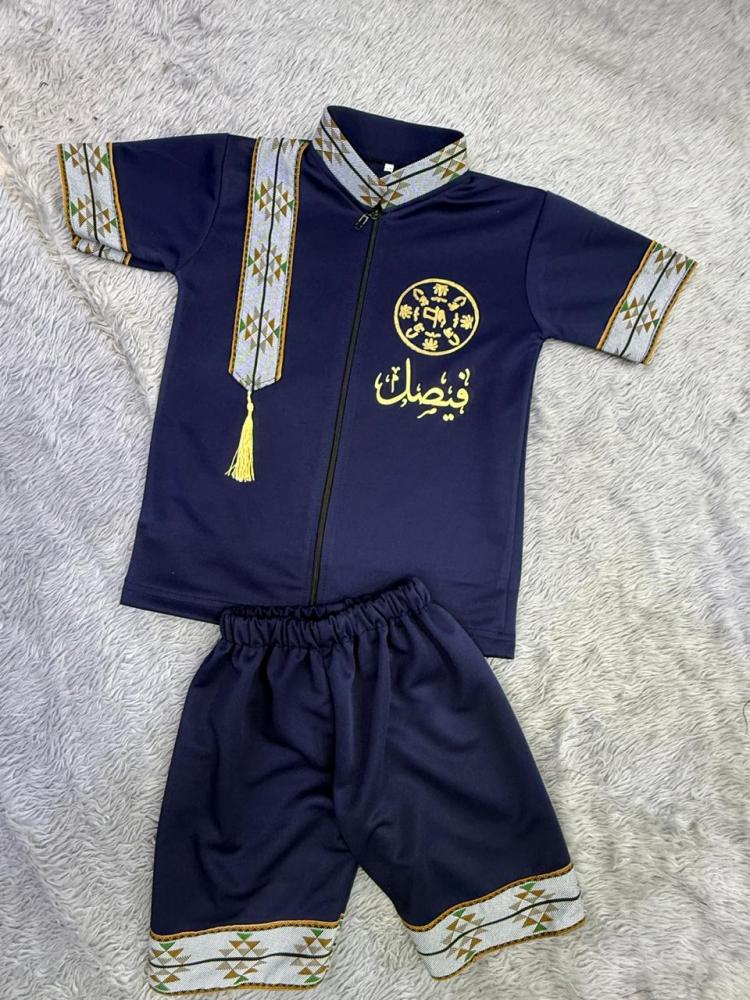 طقم التاسيس اسود او ابيض بتدخيلات السدو