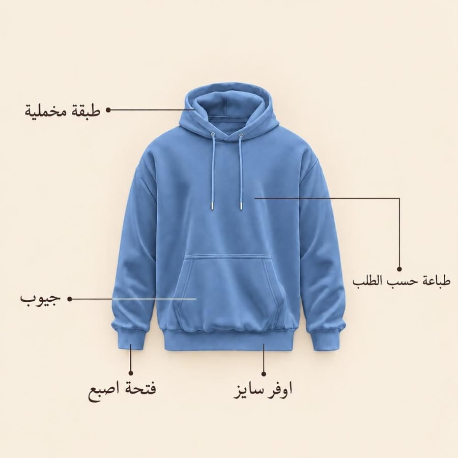 تصميم بلوفر للكبار على حسب الطلب