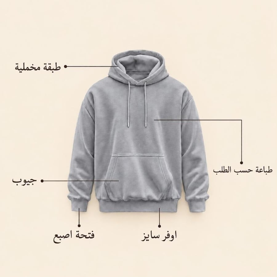 تصميم بلوفر للكبار على حسب الطلب