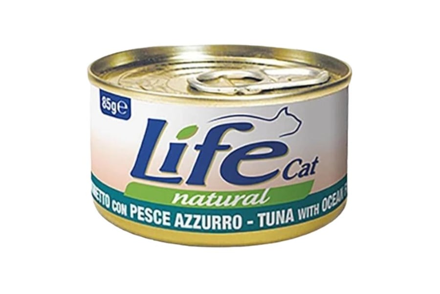 Lifecat Tuna 85g - لايف كات تونة للقطط (طعام رطب) - 85 جم