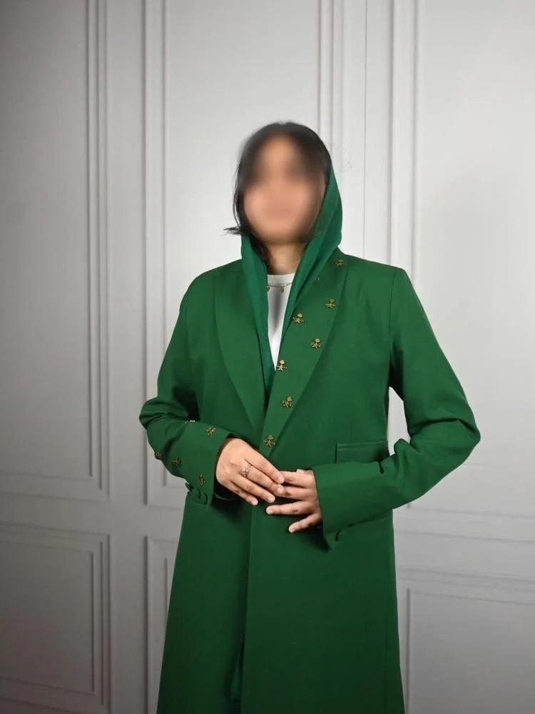 عباية فاخرة مطرزة