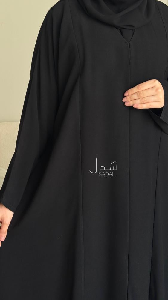 عباية كريب  مقفله بطقطق