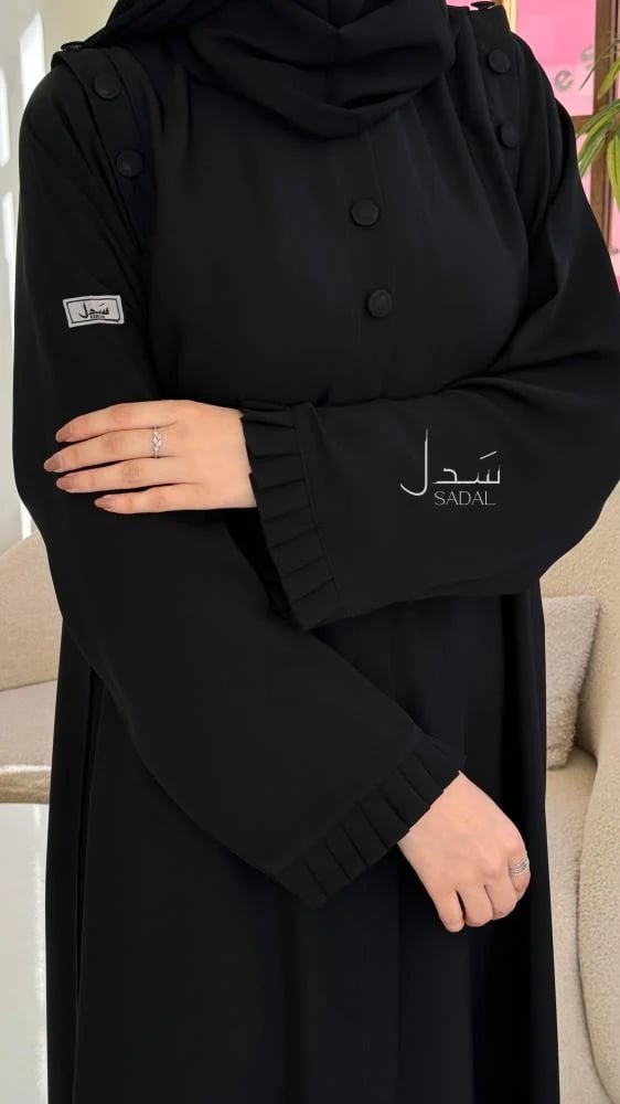 عبايه سحاب كلوش مريحة
