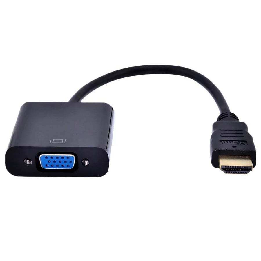 وصلة شاشة HDMI TO VGA  30 CM