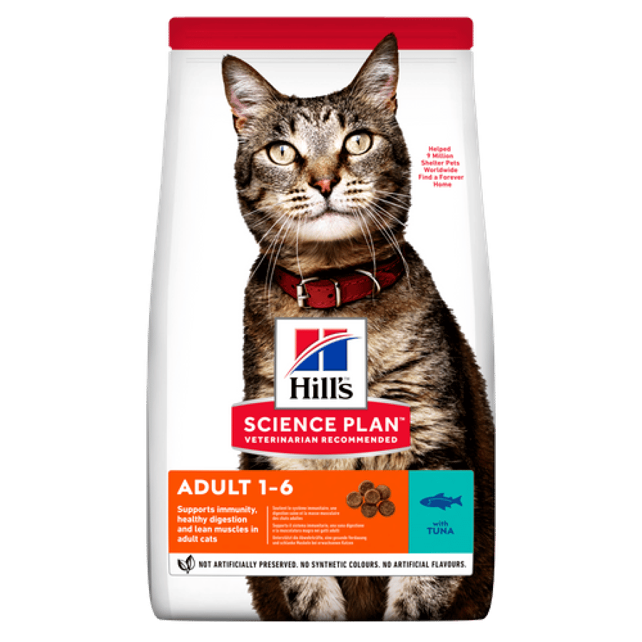 Hill's dry food for cats aged 1-6 years with tuna 1.5 kg