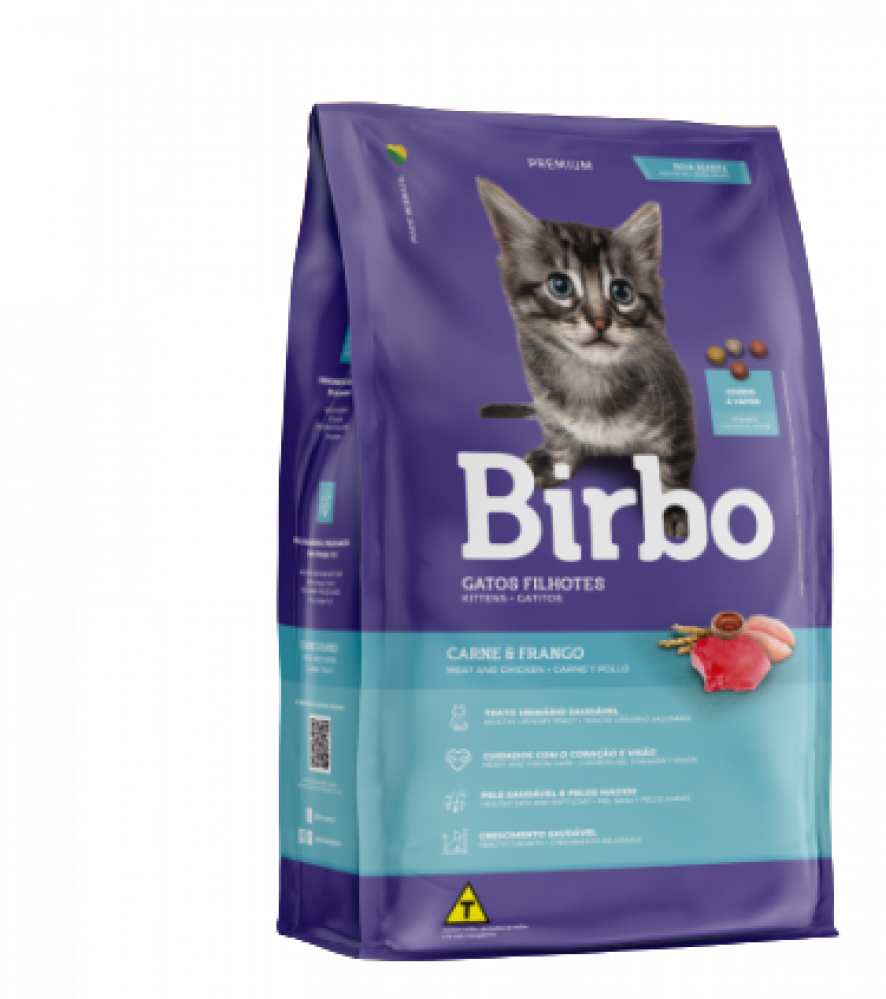 Birbo للقطط الصغيرة باللحم والدجاج 1kg