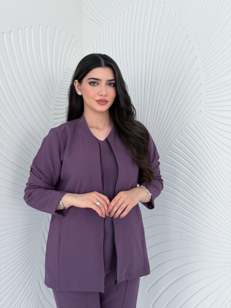 جاكت لون لحمي - موديل رقم ٢