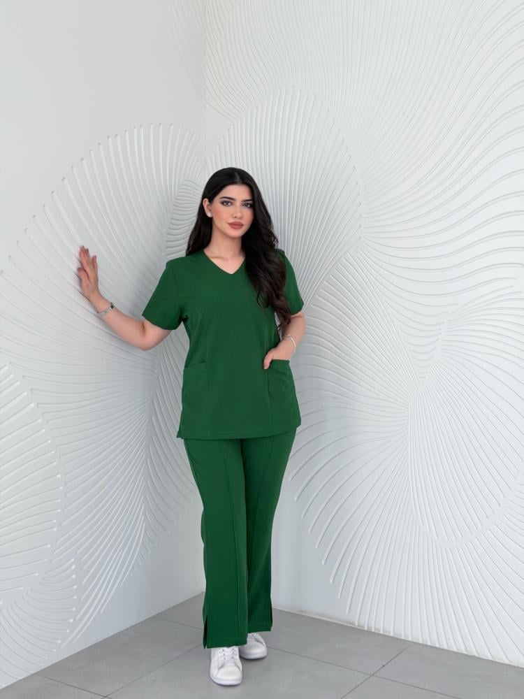 جاكيت سكراب طبي أخضر