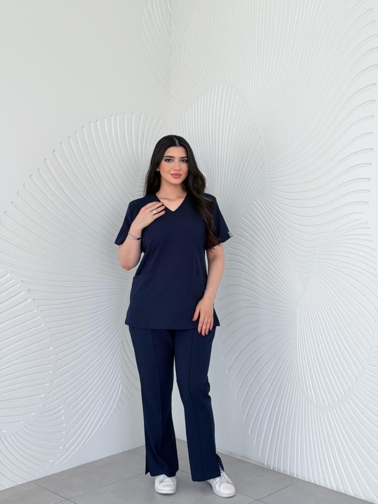 جاكت لون Navy Blue - موديل رقم ٢