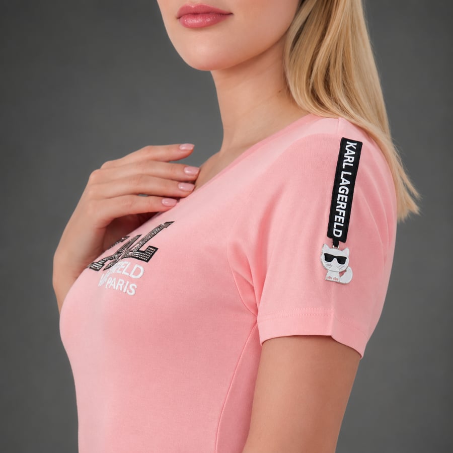 Pink home dress - Turkish manufacturing