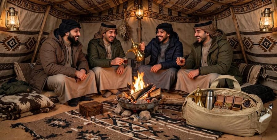 شنطة كشته فارغة عزبة