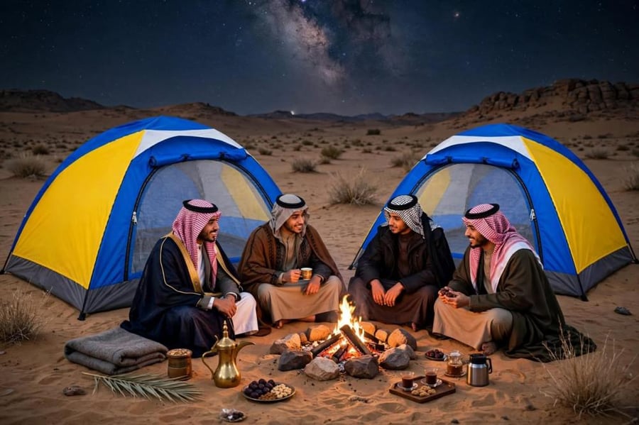 خيمة كشتة ورحلات الكشافة