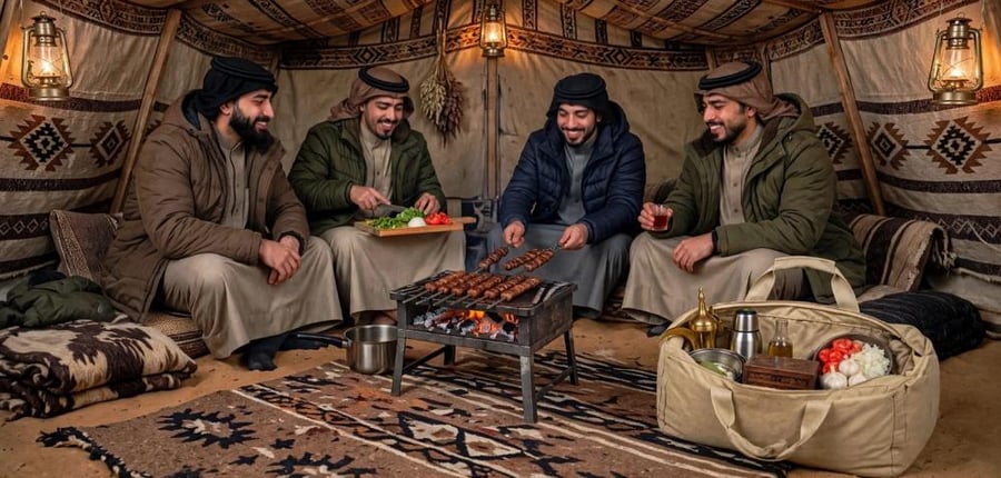 شنطة كشته فارغة عزبة