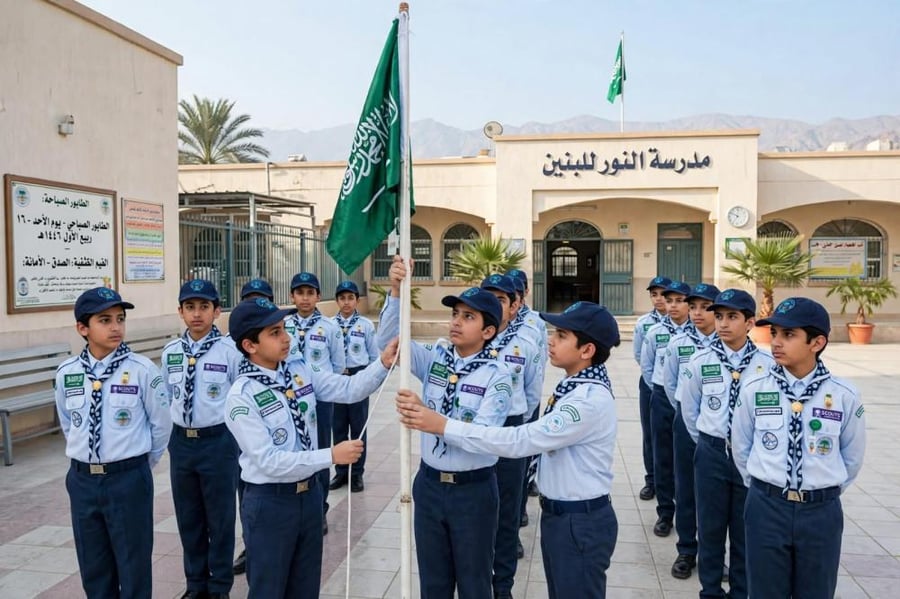 علم السعودية 120×80سم للسارية قماش جبردين