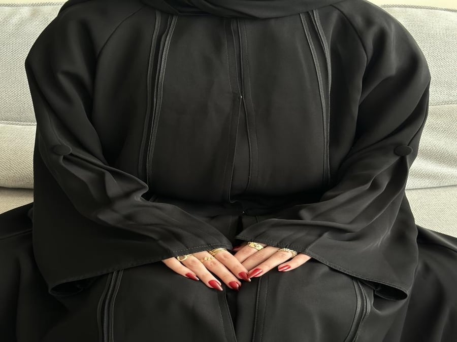 عباية كلوش كامل عملية مع كسرات