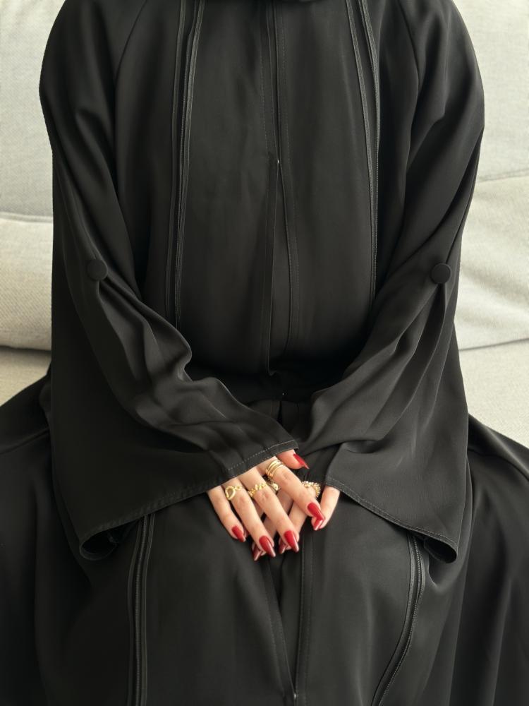عباية كلوش كامل عملية مع كسرات