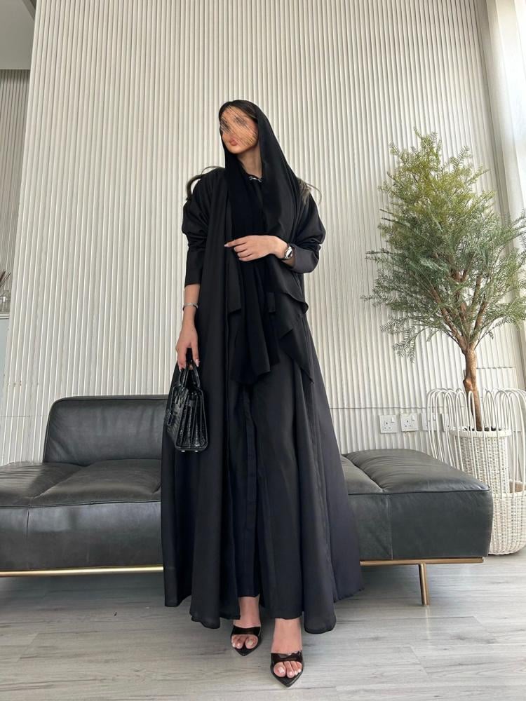 عباية لينن بلاك