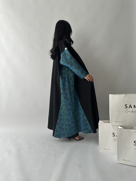 عباية تركواز