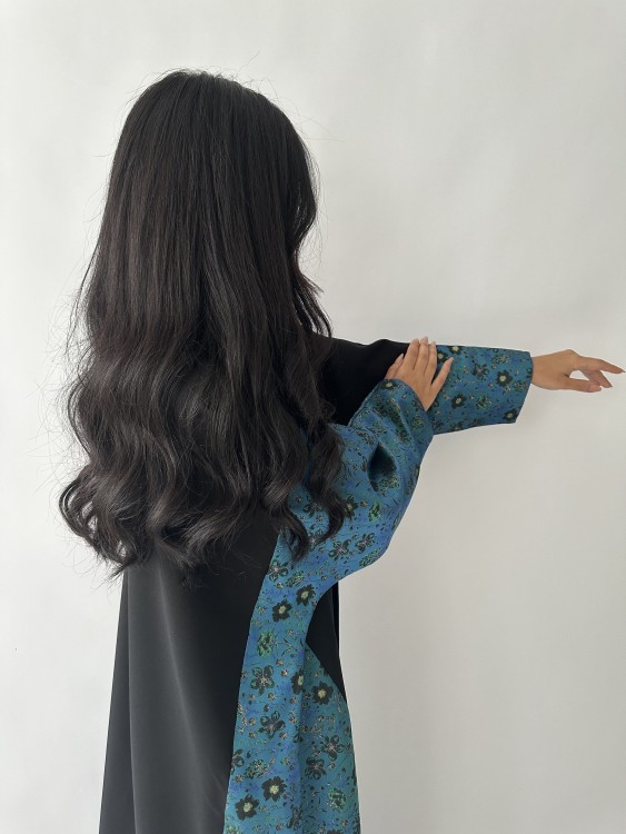 عباية تركواز