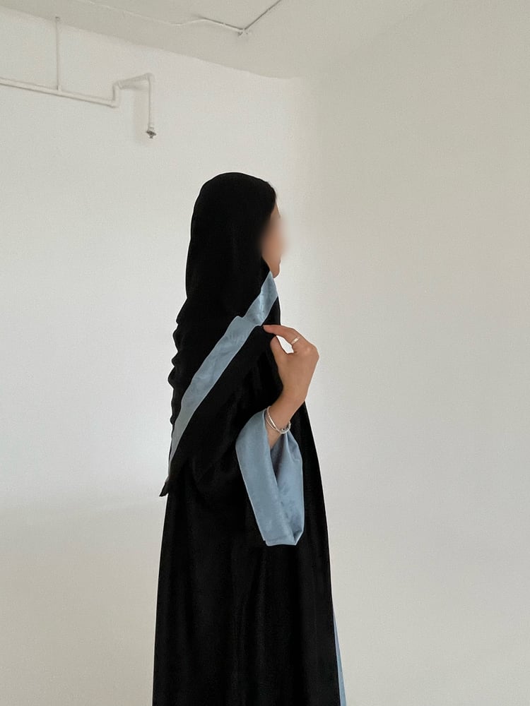 Silk Jacquard Abaya & Dress Set