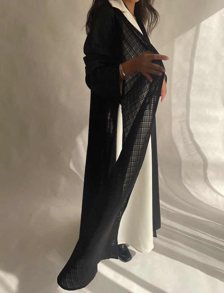 Two layered abaya