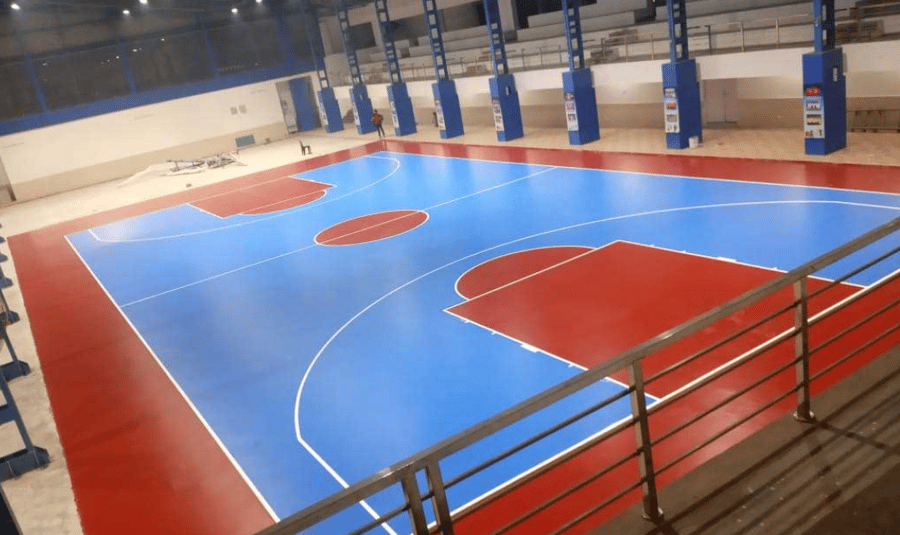 ارضية مطاطية