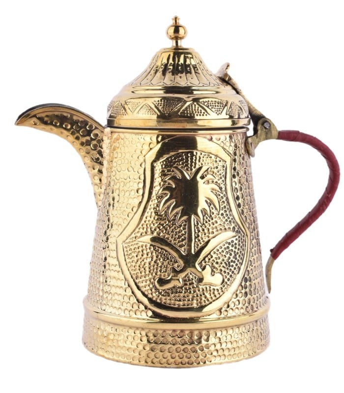 مفواح ذهبي سيفين ونخله حب رمان كبير HEB