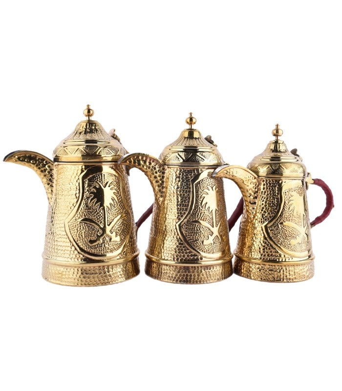 طقم مفواح  سيفين ونخله ذهبي حب رمان HEB