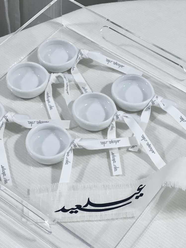 توزيعات عيد حامل شمعة شوكلت صوص