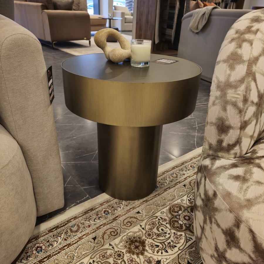 طاولة خدمة جديدة بسطح خشبي (صغير) /NEW SERVICE TABLE WITH WOODEN TOP (SMALL)