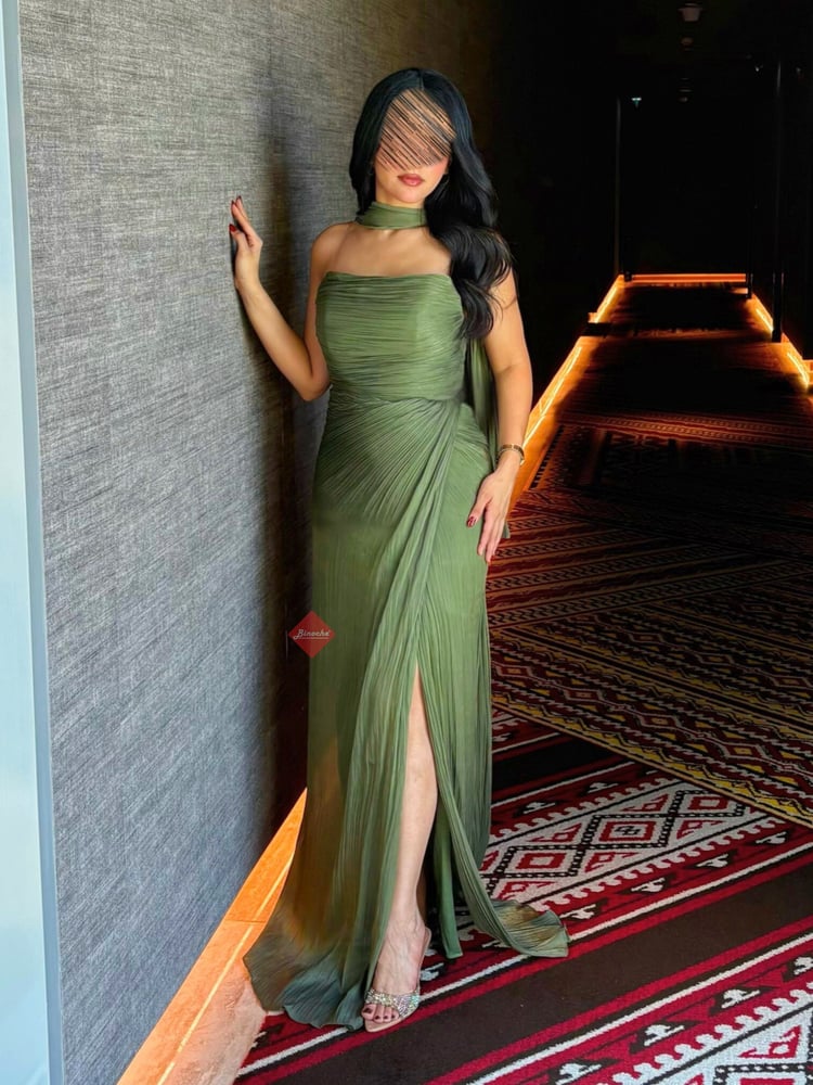 فستان سهرة طويل