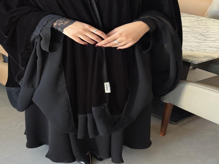 بكج خمار الشيخة مخمل ( خمار الشيخه+ملفع مثلث+نقاب+مثبت طرحه)